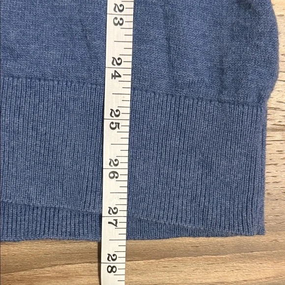 Vintage Abercrombie & Fitch Wool Blend Sweater Men’s Size S Heather Blue Y2K - Picture 5 of 5